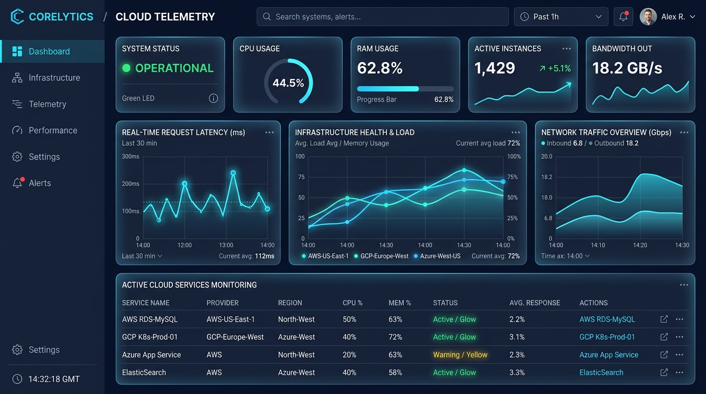 Corelytics Cloud Telemetry Platform
