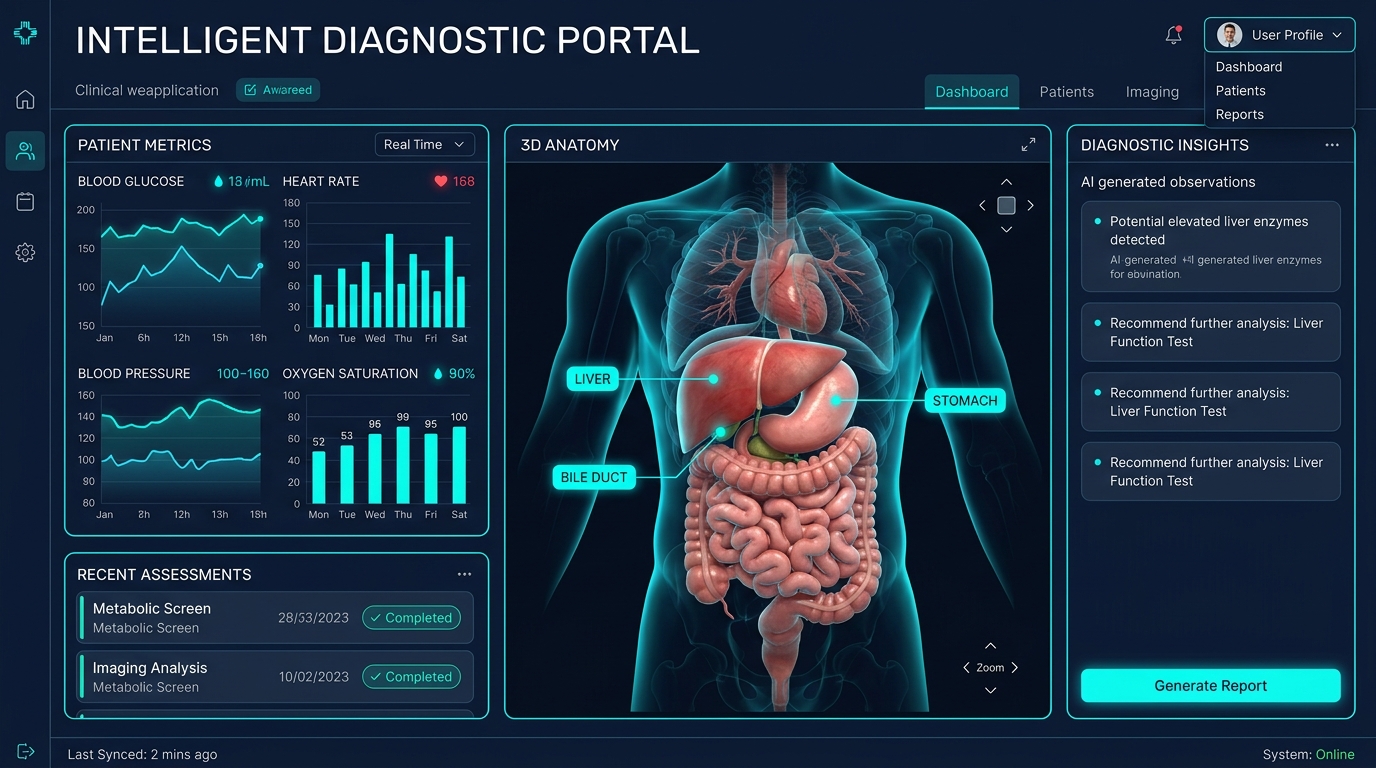 Intelligent Diagnostic & Health Portal